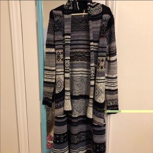 Free people duster with pockets medium